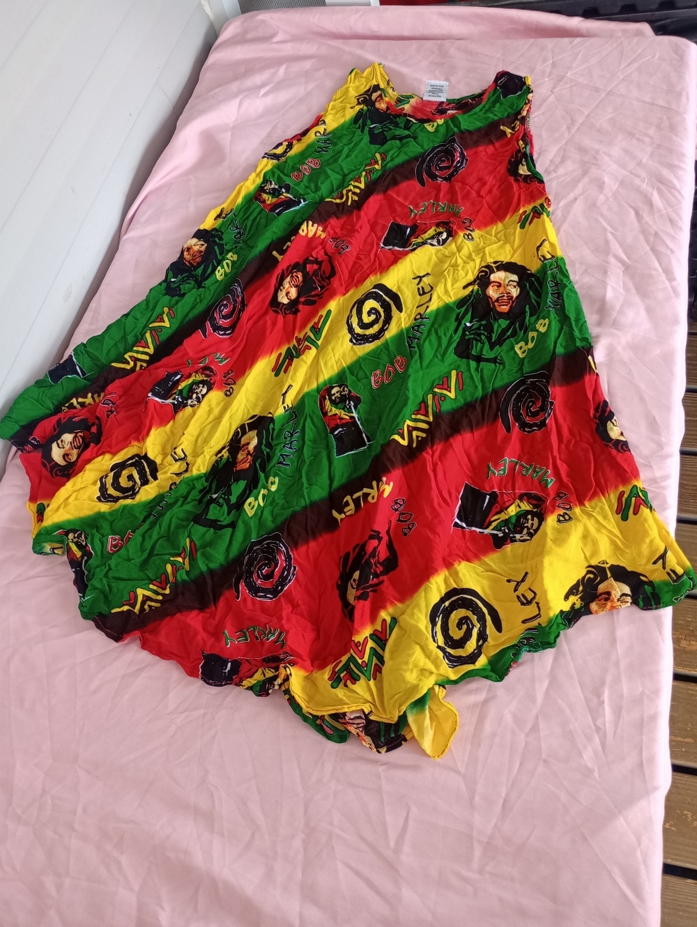 Bob Marley Dress (Multi-Color) size Medium Women's